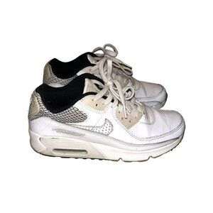 Nike Air Max 90 SE 2 GS White Glacier Ice Low Top Athletic Casual Shoes 5.5 Y